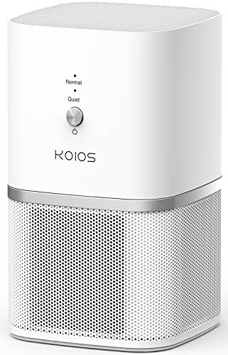 Air Purifiers for Home Bedroom, KOIOS H13 HEPA Air Purifier with Auto Speed Control for Pets Hair Dander Smoke, Portable Air Filter with Fragrance Sponge for Small Room Office Desk Kitchen