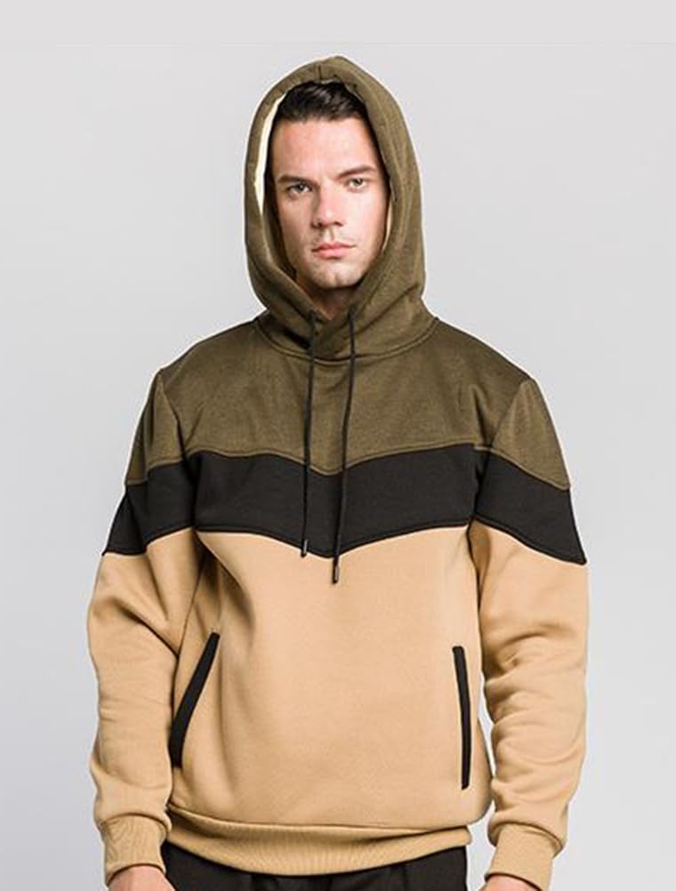 Lavnis Men's Tracksuits Sweatsuits for Men Hoodie Athletic Track Suits 2 Piece Set Casual Hooded Outfits - Image 3