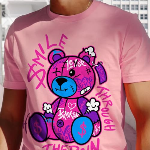 Image of DopeSkill Graphic Tee Streetwear Hip Hop Hypebeast Street Style Unisex T-Shirt Sneaker Colour Matching Shirts Cute Graphic