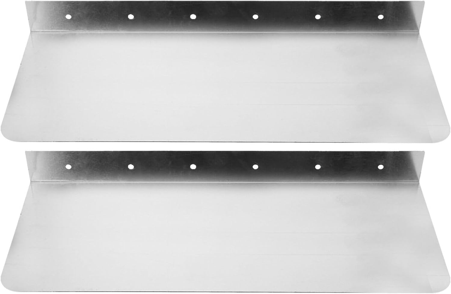 Uonlytech 2pcs Stainless Steel Wall Mount Splash Guard for Commercial Restaurant Hand Sink and Compartment Prep Sink Splatter Guard Sink Basin Safe Guard for Kitchen Bathroom