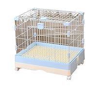 【わたあめ】中型ホワイト小動物用ケージ WEIMALL ペットケージ 猫 犬 ケージ キャスター付き 天面