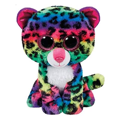 TY 584003 Dotty the Leopard Stuffed Animal, Mehrfarbig, 15 cm Cover