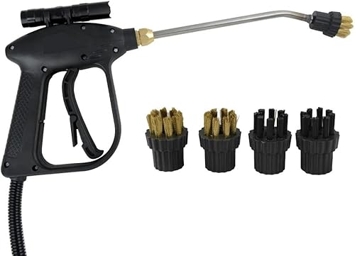 Miniatura 5 de sowinkel Máquina limpiadora de vapor portátil limpiador de vapor de alta presión de alta temperatura para uso doméstico limpieza de mano negro