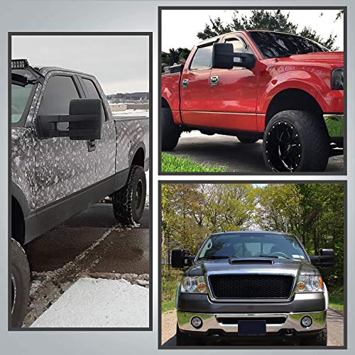 image for AUTOSAVER88 Towing Mirrors Compatible with 2004 2005 2006 Ford F150 Tr