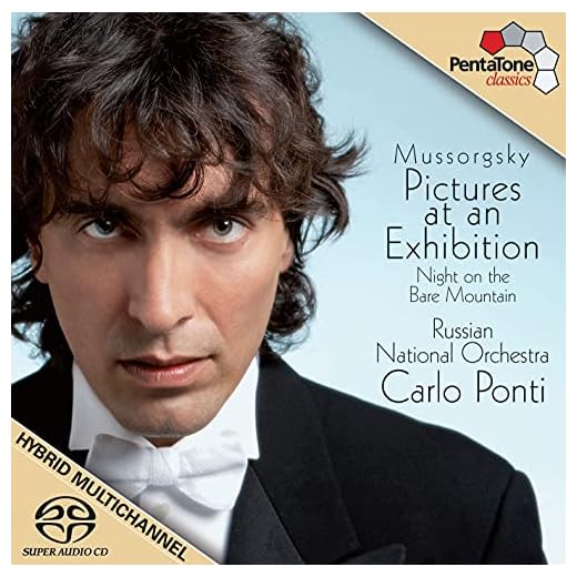 Mussorgsky: Cuadros De Una Exposicion, Noche En El Monte Pelado / Russian National Orch. - Ponti