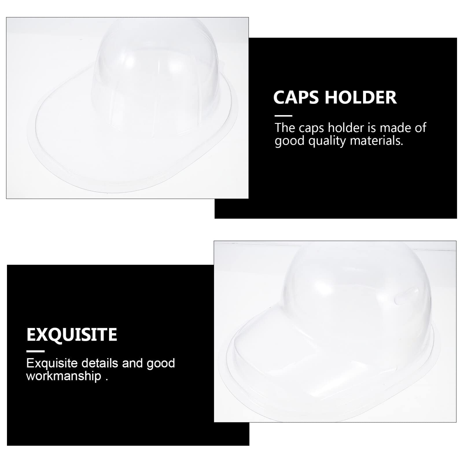 LADYBRO Lot de 10 supports de casquette de baseball ajustés – Protection à 360° pour chapeaux