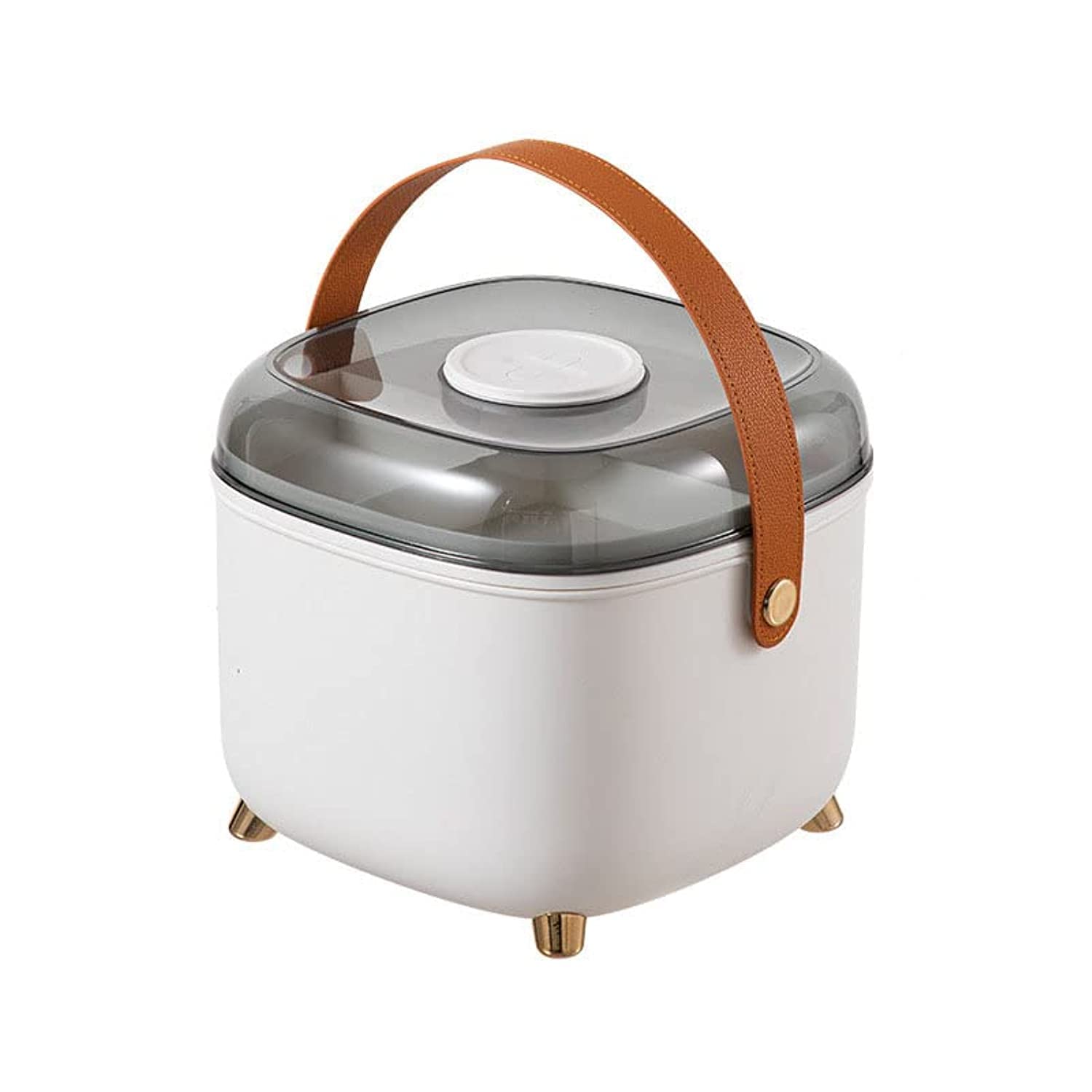 VIKITIM First Aid Box Medicine Box First Aid Kit Fashion With Medicine Box Large Capacity 2 Layers With Handle Handheld Medicine With Family With Storage Box White