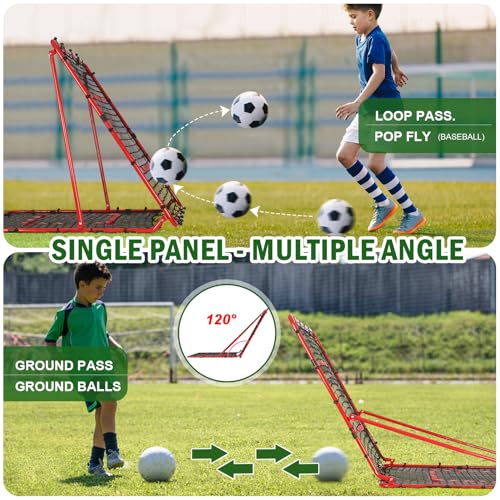 BaseGoal Baseball and Softball Rebounder Net,Baseball Rebounder,Volleyball Rebounder,Pitch Back Net,Multi-Sport Training Rebound Screen,with Pitching Target,Easy Adjustable Angles by BaseGoal - Image 4