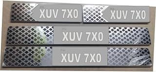 Vitior Sill Plate Door Foot Step in Stainless Steel Non led Self-Adhesive Car Door Entry Guard Protector 7xo (Set of 4 Pcs) Price In India