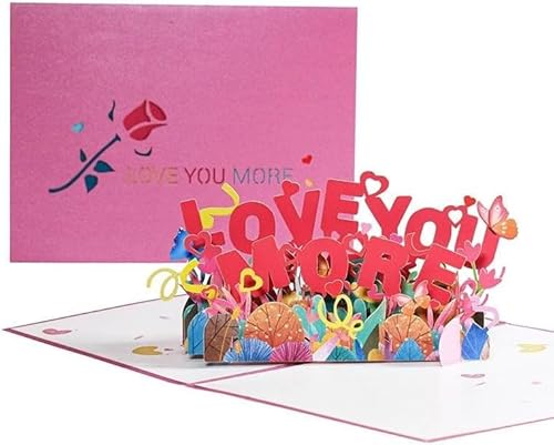 Rutexc|bvAbvJ[h o^C 3D bZ[WJ[h t LOVE YOU MORE O[eBOJ[h lւ̑蕨 jp o^Cf[IO蕨 菑bZ[WΉ 炵fUCpO[eBOACe