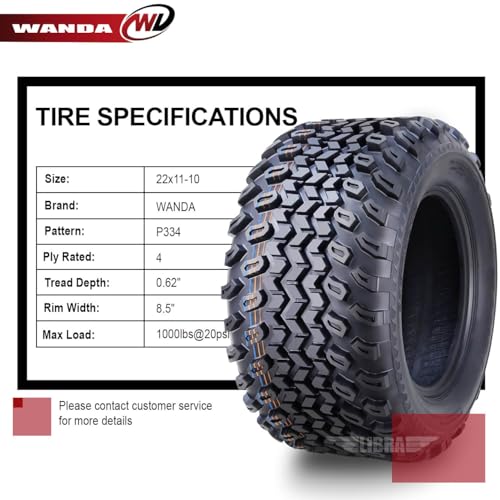 Wanda Python All Terrain ATV Tire