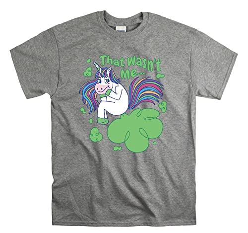 T-shirt That Wasn't Me Unicorn Farting pour vos journées détente