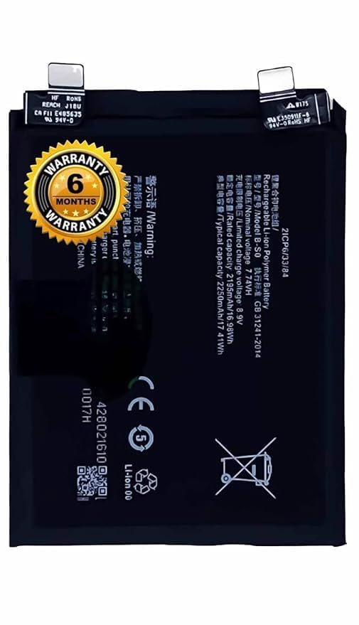 Image of Original B-S0 Battery for Vivo iQOO 8 Pro Battery with 6 Month Warranty**** (ERT76)