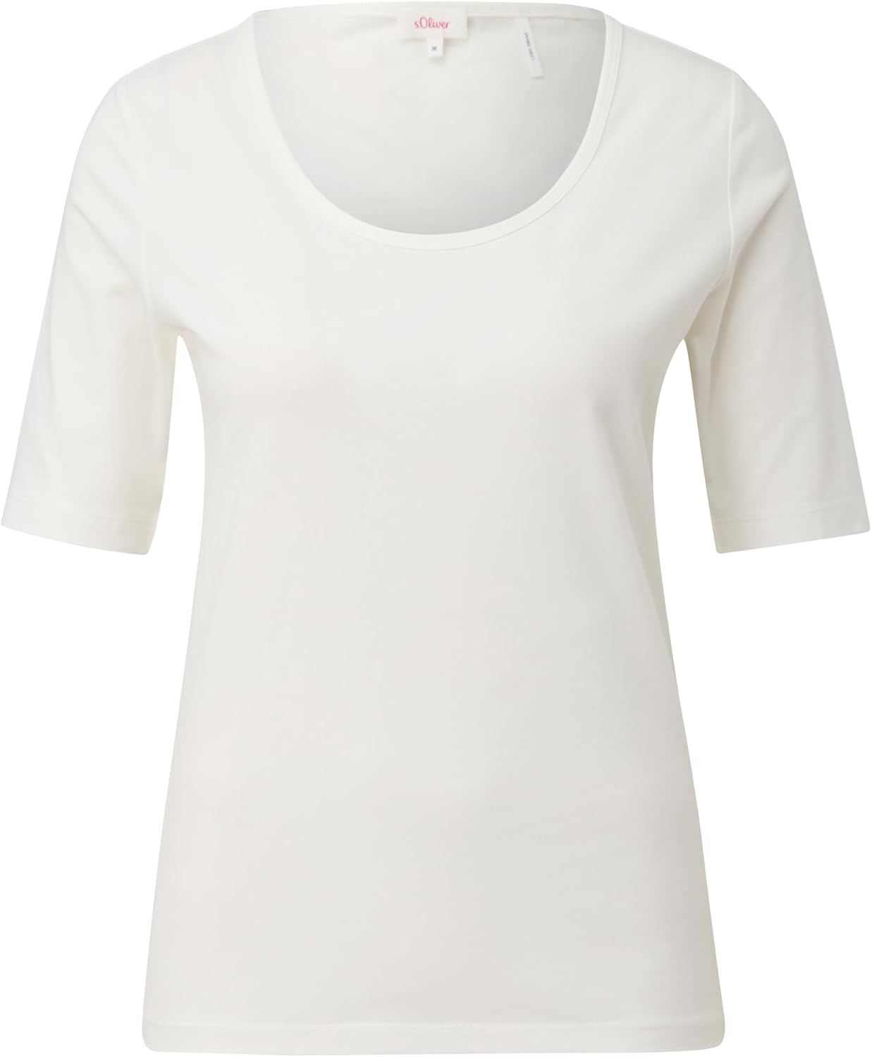 S.Oliver Maglietta Donna A Manica 3/4 - Vestibilità Normale - Colore Marrone - Look Elegante E Classico
