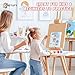 Simetufy 8x10 Inch Stretched Canvas for Painting, 10 Pack 100% Cotton Professional Blank Art Canvas Using Acrylic Paint or Oil (Pre-Primed)