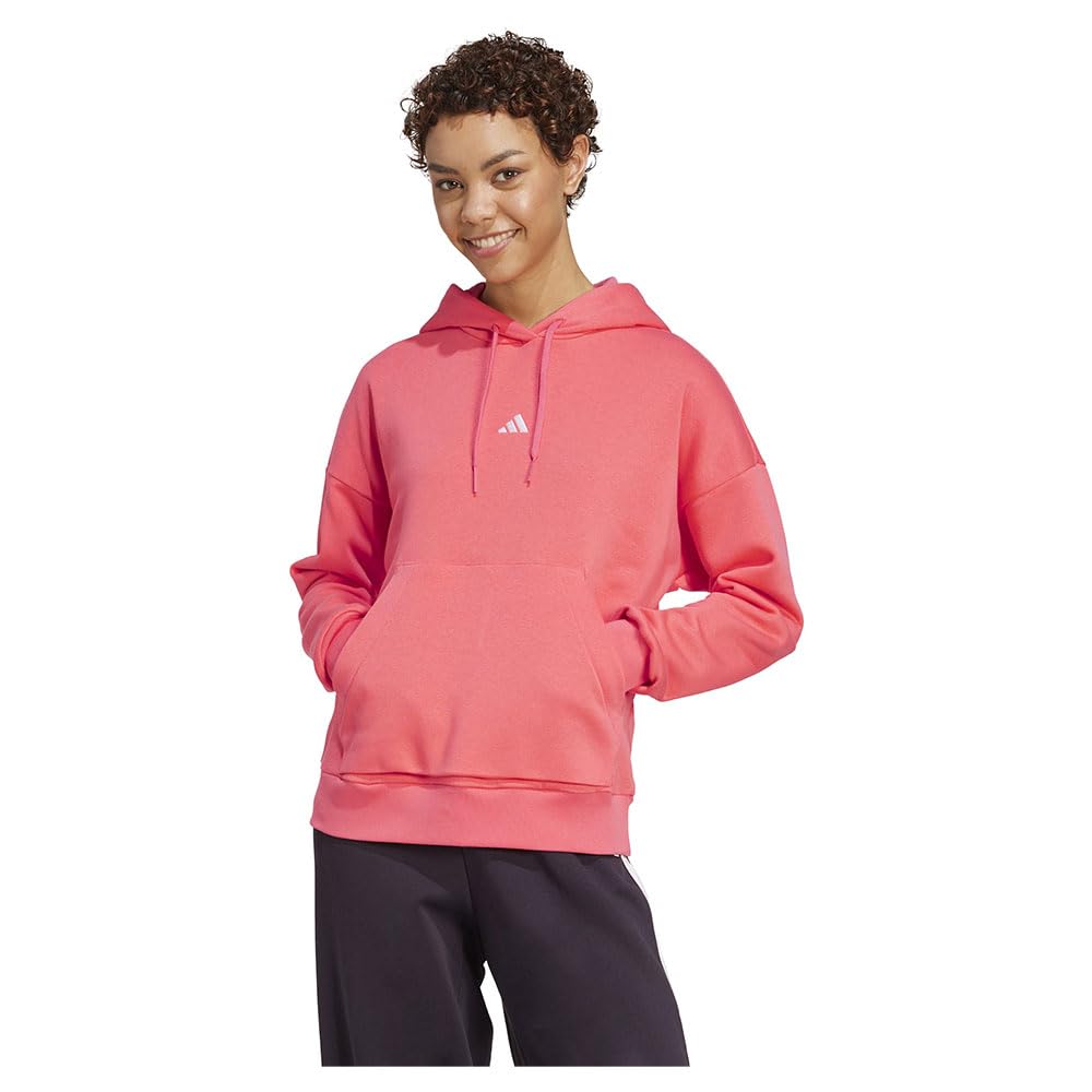 adidas Kobiety ESSENTIALS SMALL LOGO FEEL COZY HOODIE, semi turbo/white, XS