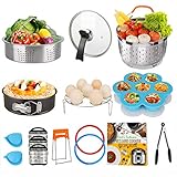 Cooking Accessories Set Compatible with Instant Pot Accessories 8 Qt Only, 8 Quart Accessory Kit...