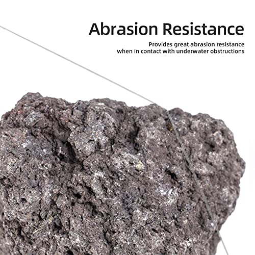 SF 100% reines Fluorkohlenstoff-Vorfachmaterial Angelschnur Praktisch unsichtbar stoßfest Erhöhte Empfindlichkeit Sink… – Bild 8