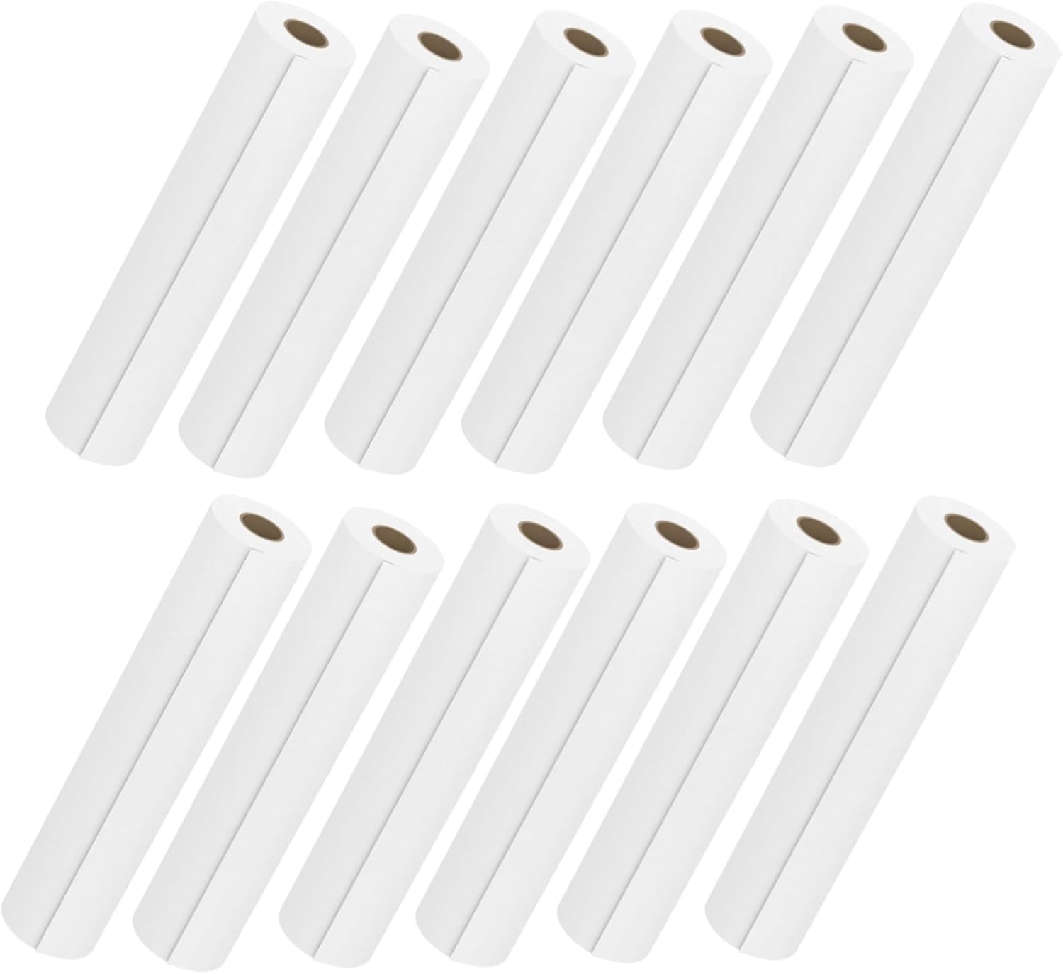 AmeriCan Goods 12 Roll/Case Crepe Medical Exam Table Paper, 18