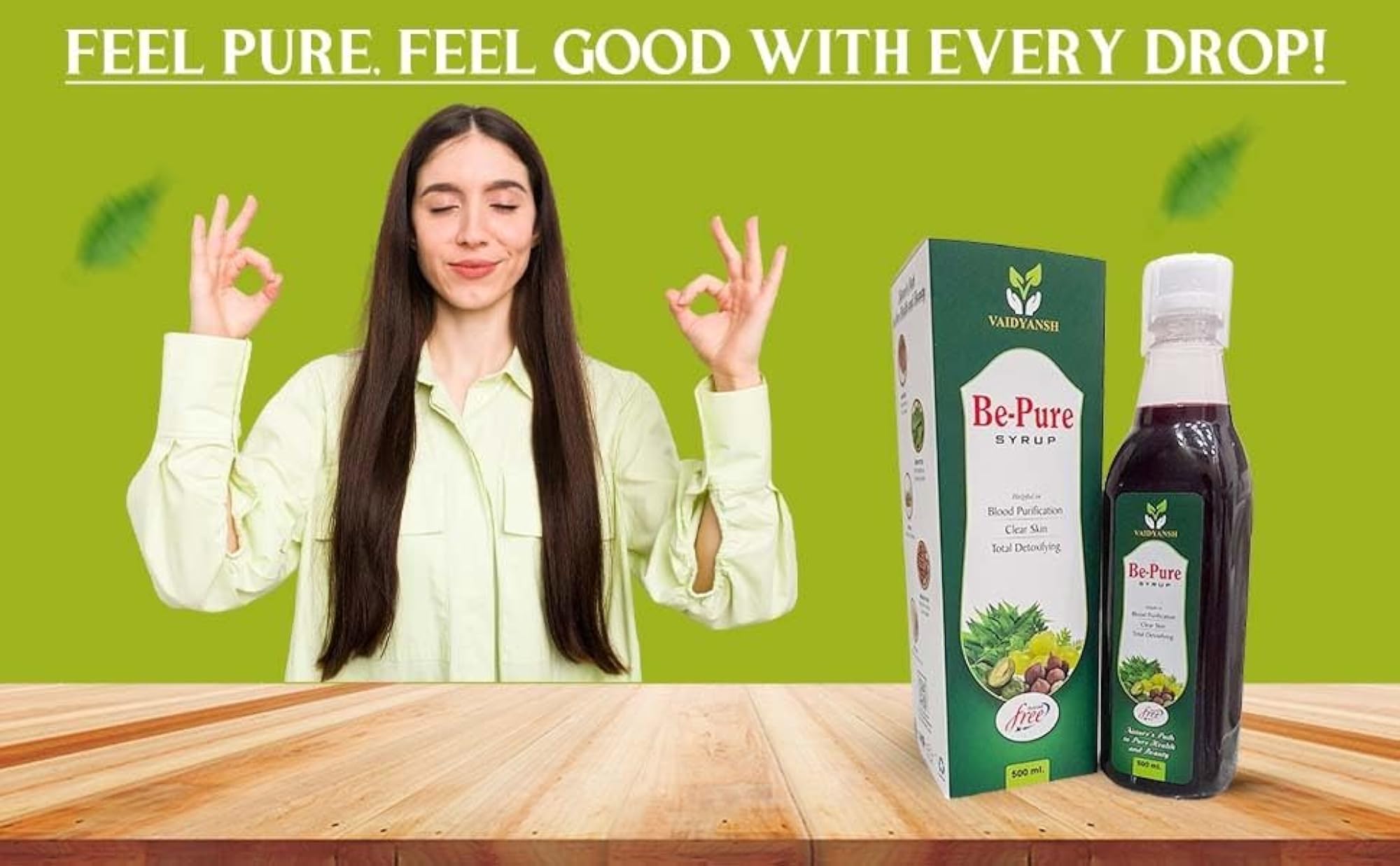 Vaidyansh Be-Pure Syrup for Blood Purification