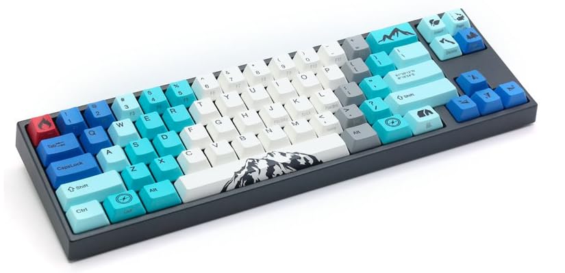 Varmilo VEA87 Summit R1 TKL Gaming Tastature, MX-Silent-Red, weiße