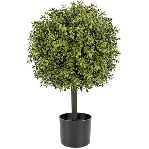 Veryhome 23.6" Artificial Boxwood Tree Cover