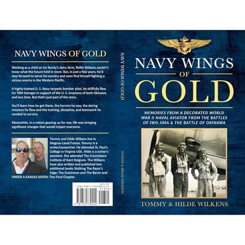 NAVY WINGS OF GOLD Audiolibro Por Tommy Wilkens, Hilde Wilkens arte de portada