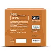 Vista 8 de HANDPICK Masala Chai - Bolsas de té (100 unidades) fuertes, robustas y aromáticas, mezcladas con especias exóticas, canela, pimienta negra, clavo