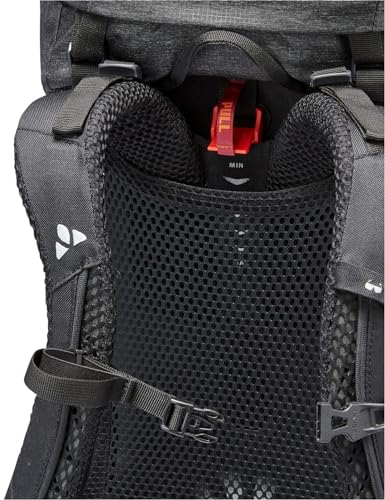 VAUDE Wanderrucksack Brenta 36+6l, wasserabweisender Rucksack Damen & Herren, komfortabler Trekkingrucksack mit integrierter Regenhülle, praktische Fächeraufteilung