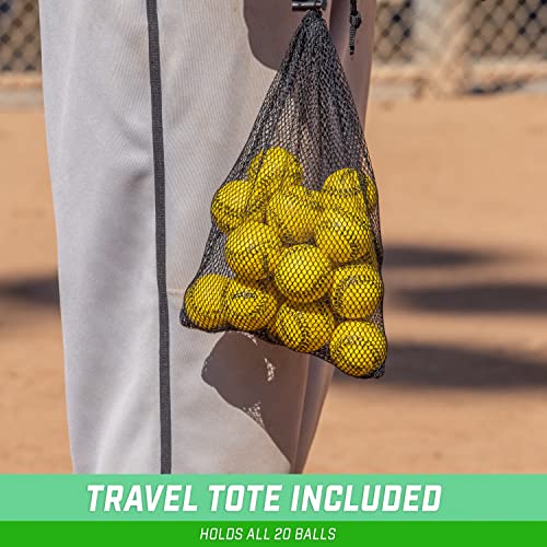 GoSports Mini Foam Baseballs for Pitching Machines and Batting Accuracy Training - 20 Pack by GoSports - Image 6
