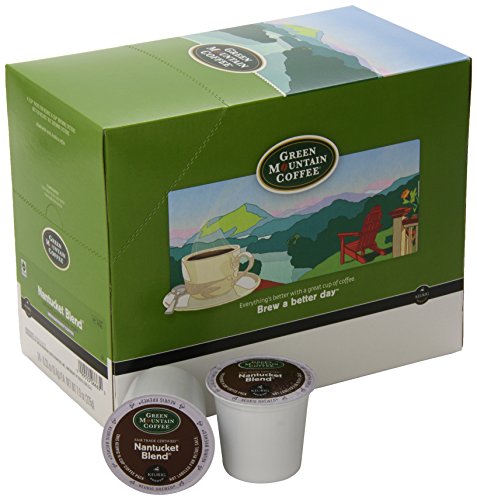 Image of Green Mountain Coffee Nantucket Blend, Medium Roast, 24-Count -0.33 oz- K-Cups for Keurig Brewers (Pack of 2)