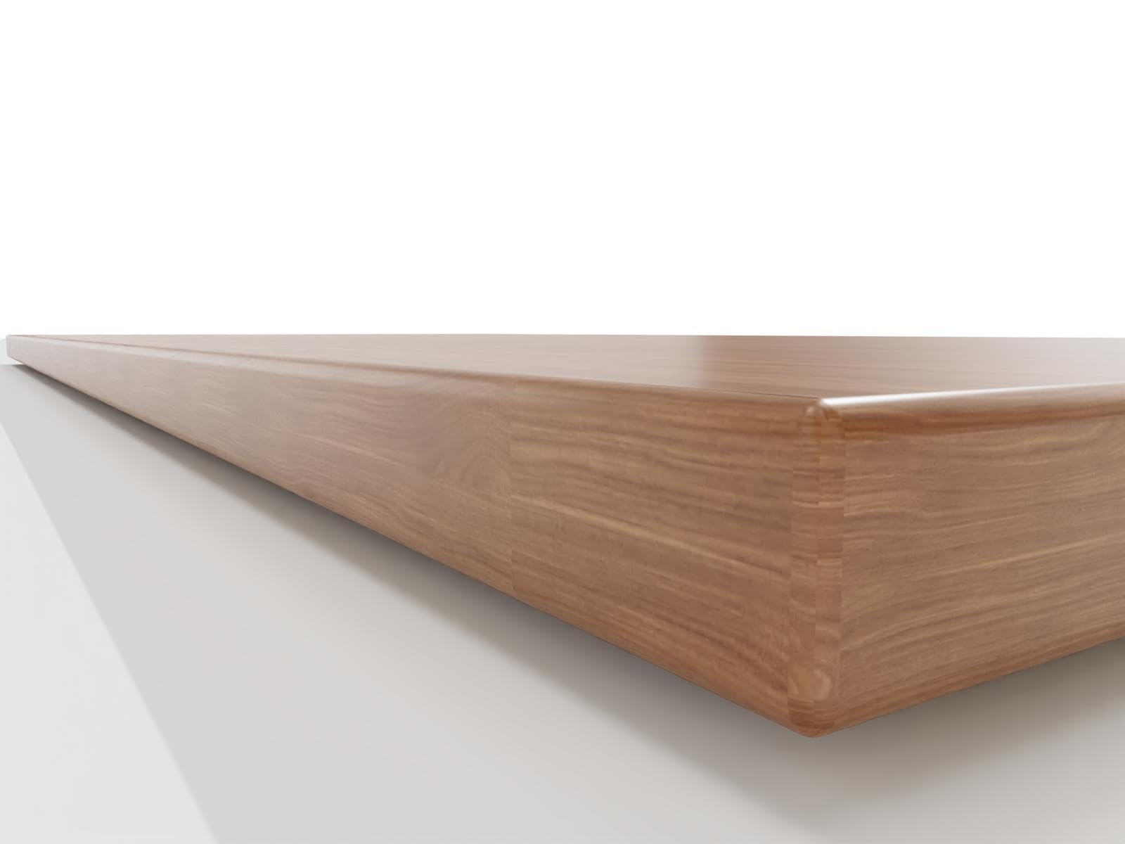 BISLEY Desktop, melaminharzbeschichtete MFC Tischplatte, mit 2 mm ABS Kante, DT251206005, H: 25 x B:1200 x T:600 mm, 008 lincon wallnuss