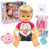 Cicciobello - Breakfast & Pee, Bambola Alta 30 Cm, Beve Dal Bicchiere e Fa Pipì, Include Tanti Accessori Per La Colazione, Gioco Per Bambini e Bambine dai 2 Anni