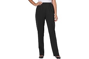 Women Within® Plus Size The Elastic-Waist Soft Knit Pant