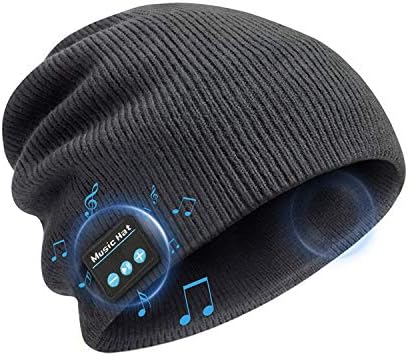 Intelligent-Home Bluetooth Beanie Hat Headphones Unique Tech Gifts Stocking Stuffer, Gifts for Men Women, Unisex Gadgets
