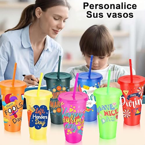 Listado de Vaso de plastico con popote que Puedes Comprar On-line. 27 Imagen adicional
