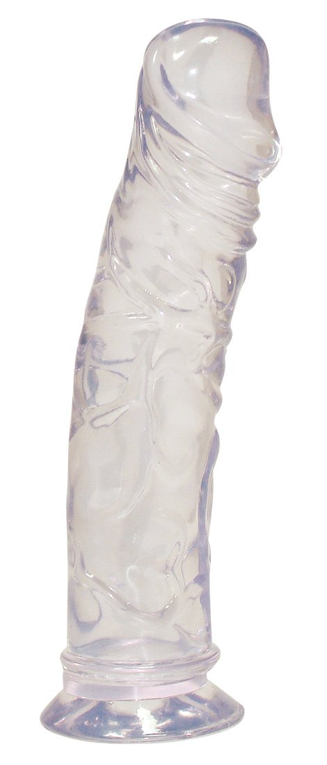 Crystal Clear Crystal Medium Dong Dildo Medium Clear