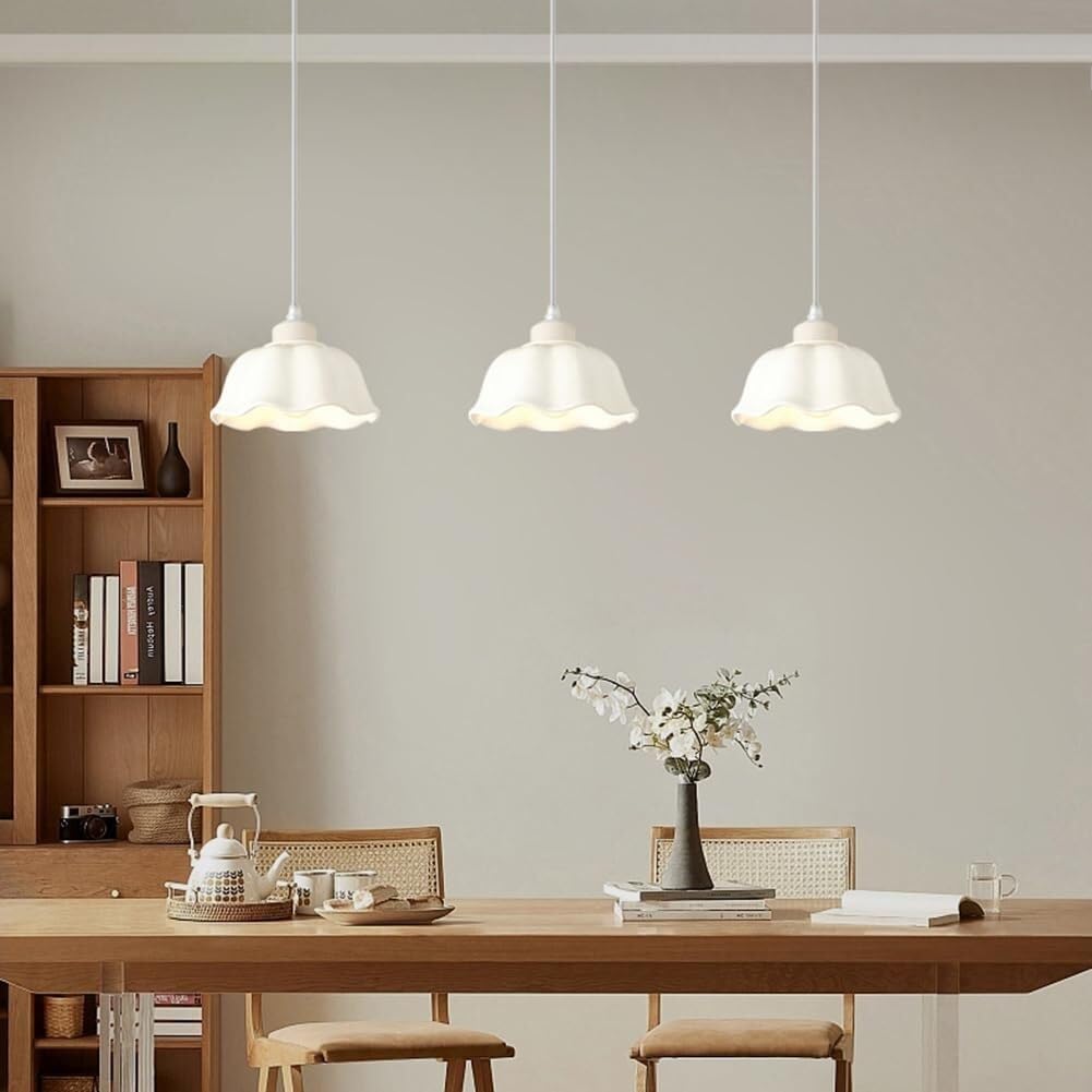 HJLJKG Lighting Fixtures - Ceramic Pendant for Kitchen Island and Dining Room Decor