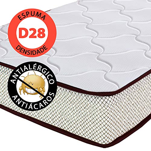 Colchão Casal Ortopédico Sleep Extra Firme 138x188x17cm - BF Colchões…