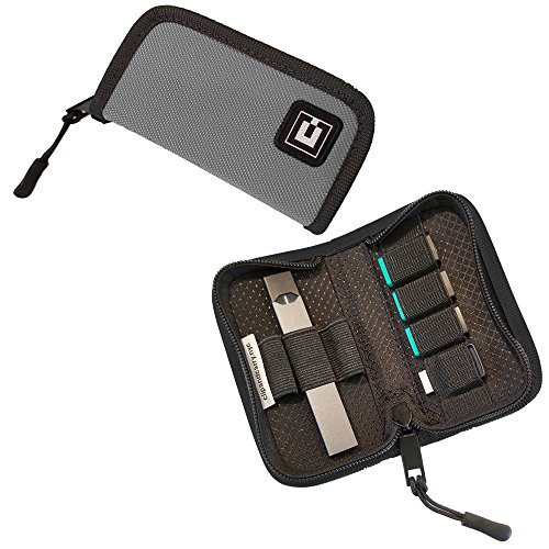 Carrying Case Cover Holder Wallet for JUUL - Fits Most Popular Vapes, Pods & USB Charger - Device Not Included