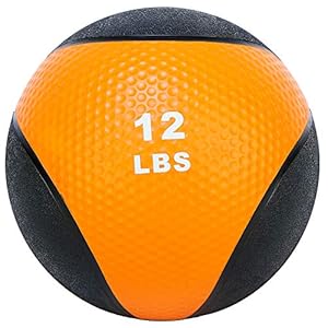 BalanceFrom Workout Exercise Fitness Weighted Medicine Ball, Wall Ball and Slam Ball