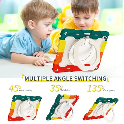 Funda para tablet iPad Air de 13 pulgadas 2024 resistente niños 3