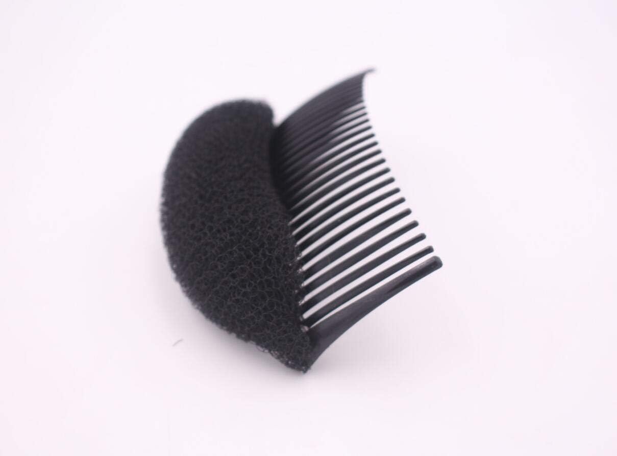 Pack of 2 Women Lady Girl Hair Styling Clip Stick Bun Maker Braid Tool Hair Accessories Charming Bump It Up Volume Inserts Do Beehive Hair Styler Hair Comb DIY Hair Beauty Tool - Image 4