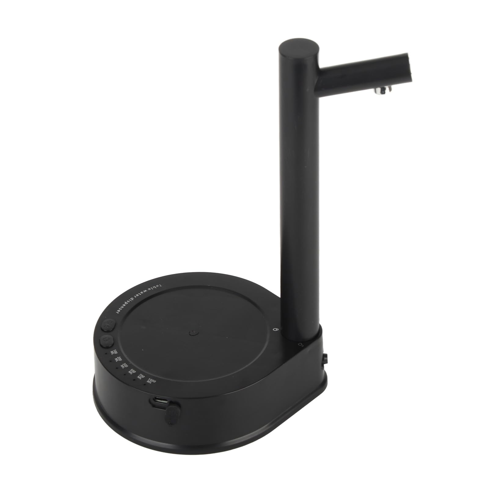 Dispenser Automatic Water Dispenser with 1800mah Battery for Home (Black)