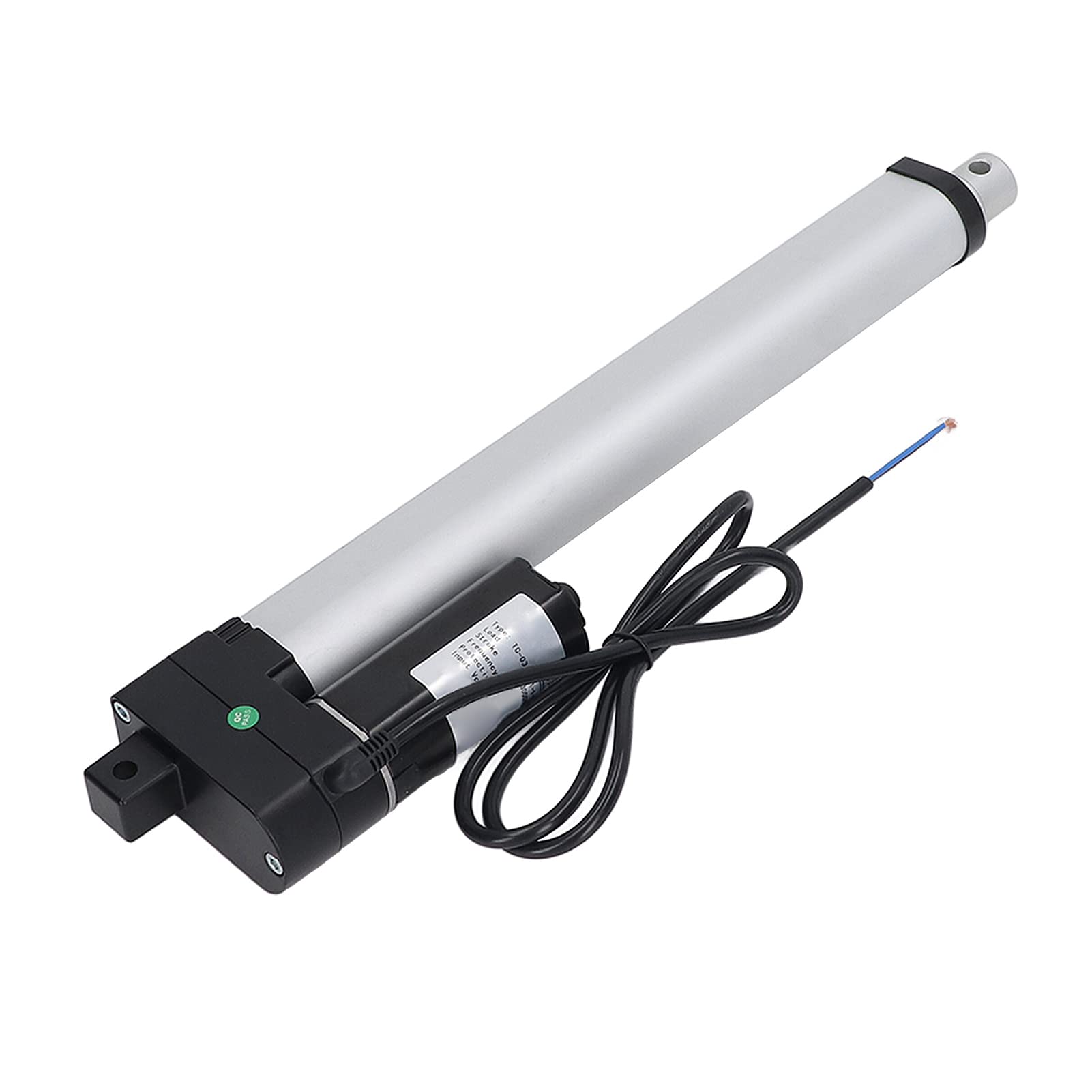 Keenso Actuador Lineal Eléctrico de Alta Velocidad, de 350 Mm, 3000 N, para Elevación Industrial y Camas Eléctricas, Construcción Duradera (24V)