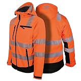 Warnschutzjacke PRO FIT Winter Softshell für optimale Sichtbarkeit