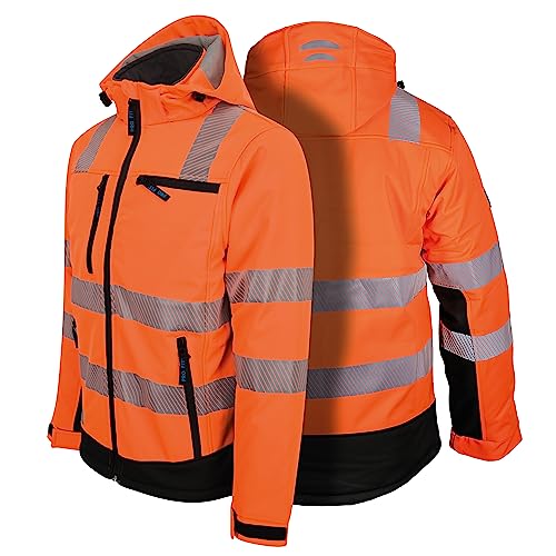 Warnschutzjacke PRO FIT Winter Softshell für optimale Sichtbarkeit