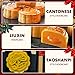 Resulzon Mooncake Mold Press Moon Cake Stamps Cookie BathBomb Mold, Mid Autumn Festival DIY Hand Press Pastry Tool Mooncake Maker Cutter with 12 Flower Patterns (50g+100g)