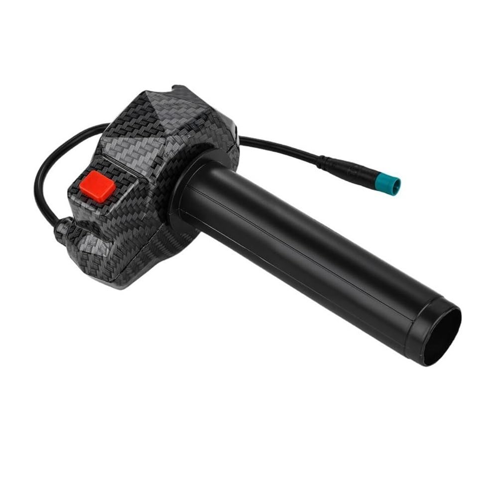Poignée De Tube D'accélérateur Torsadée Accélérateur Vélo ÉLectrique ModèLe en Fiber Carbone pour Sting pour X3/MX3/MX4/MX5