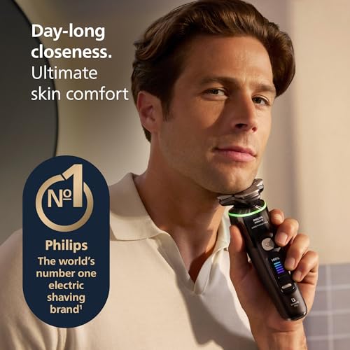 Image of Philips Norelco i9000 Prestige Ultra Electric Shaver, Ink Black